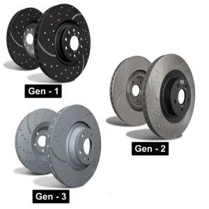 Comandă acum Discuri frână EBC Turbo Grooved, punte față, GD975