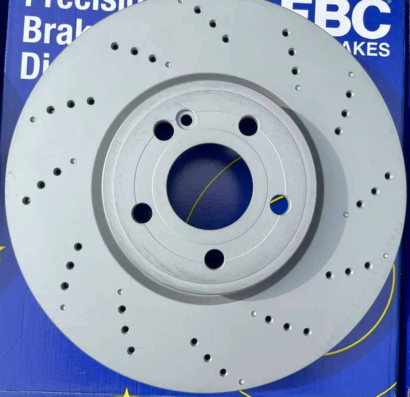 Discuri frână perforate (Drilled), punte față, D1751D Ofertă