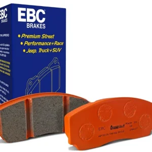 Calitate înaltă Plăcuțe de frână EBC Orangestuff, punte față, DP91517