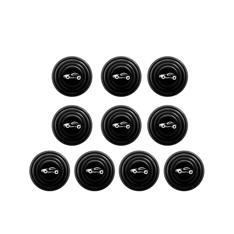 Reducere de preț Set 10 bucati garnitura cauciuc auto, protectie absorbtie socuri, izolare fonica