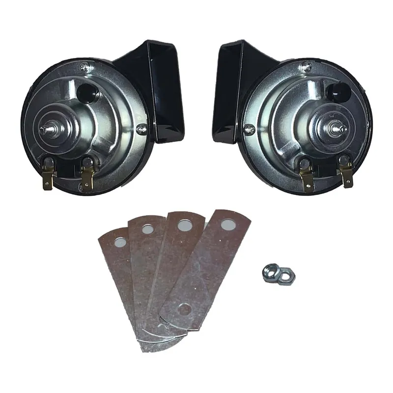 Claxon set cu suport, ZH001, 12V Doar azi