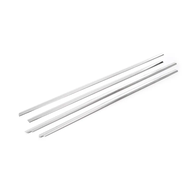 Super ofertă Set 4 ornamente metalice chedere/perii geamuri compatibil VW Passat B6 2005-2010 sedan