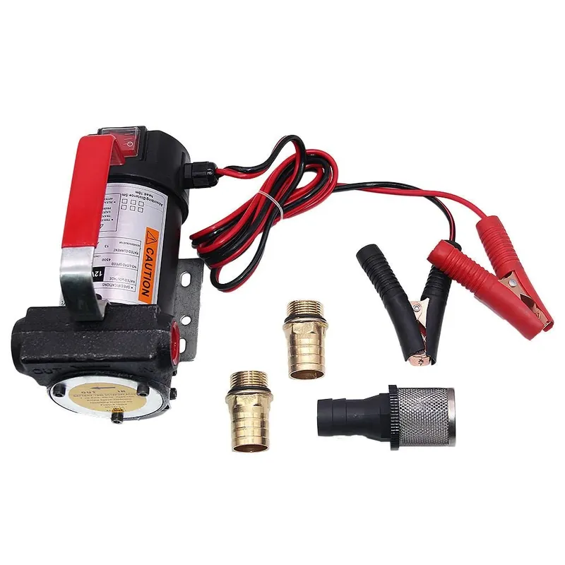 Pompa transfer lichide, combustibil, uleiuri, autoamorsare 12V, 4200RPM Ieftin