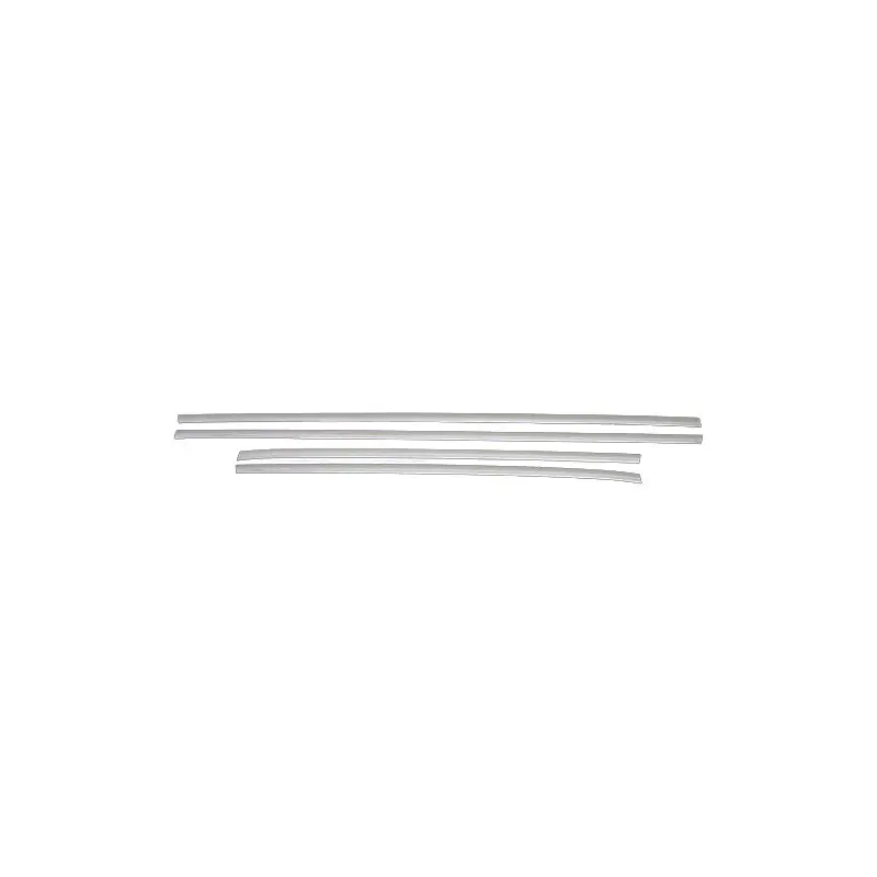 Set 4 ornamente metalice chedere/perii geamuri compatibil NISSAN Qashqai 2007-2014 Calitate înaltă