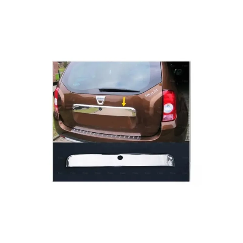 Ornament metalic pentru numar spate compatibil DACIA Duster 2010-2017 Preț mic