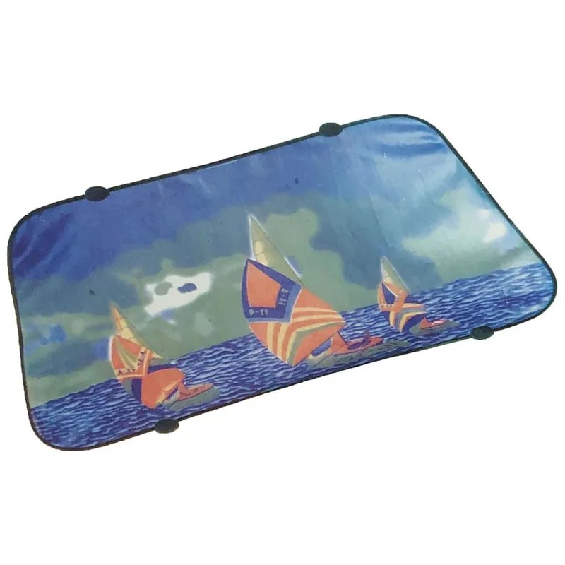 Parasolar luneta color 100x50cm cu ventuze Preț promoțional