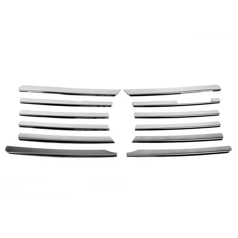 Ornament grila fata metal compatibil compatibil Mercedes Sprinter 1996-2000, 12 piese Premium