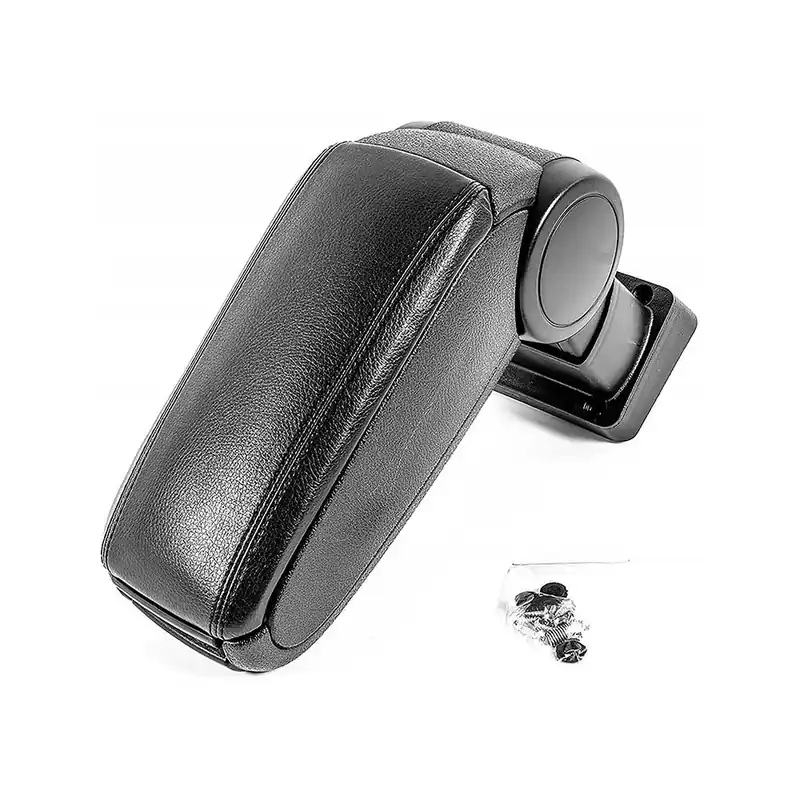 Preț mic Cotiera auto compatibila VW GOLF 4 1998-2004/BORA 1997-2005, imitatie piele, negru