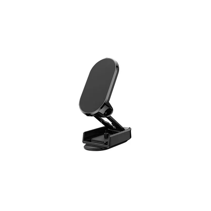 Suport telefon magnetic auto cu fixare pe bord, pliabil, rotire 360 grade Promoție