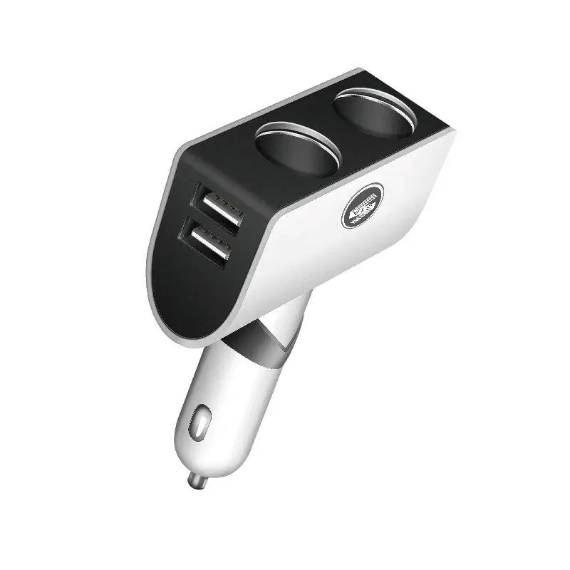 Livrare rapidă Multiplicator priza bricheta, 12V-24V, 2x port bricheta auto, 2x port USB 1A/2.1A