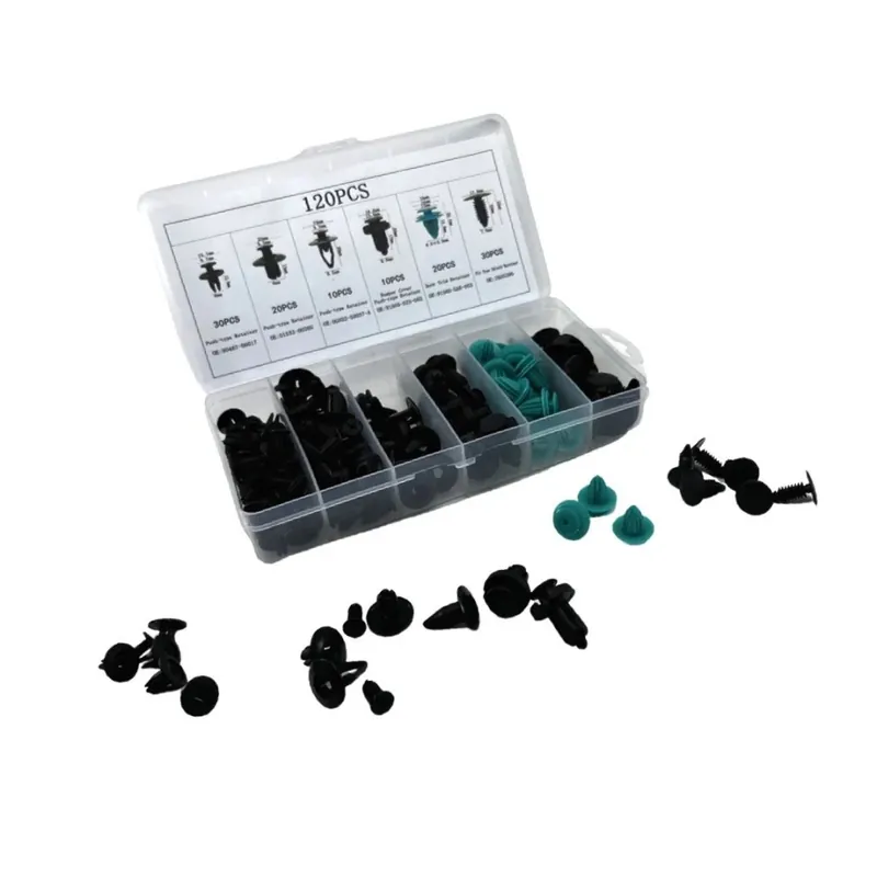 Reducere Set clipsuri auto 120 piese de fixare universale