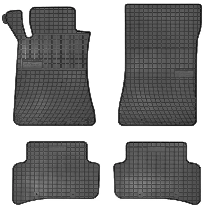 Covorase auto cauciuc compatibil Mercedes C-Class W203 2000-2007 Livrare expres