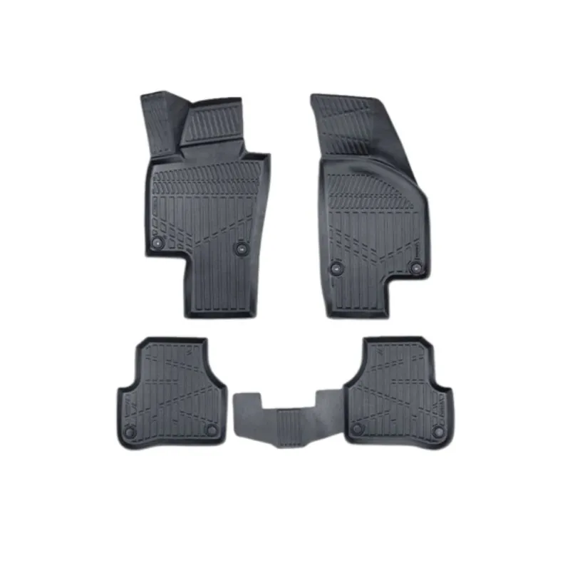 Set covorase auto cauciuc compatibil VW Passat B6/B7 2005-2014, forma tavita 3D Reducere de preț
