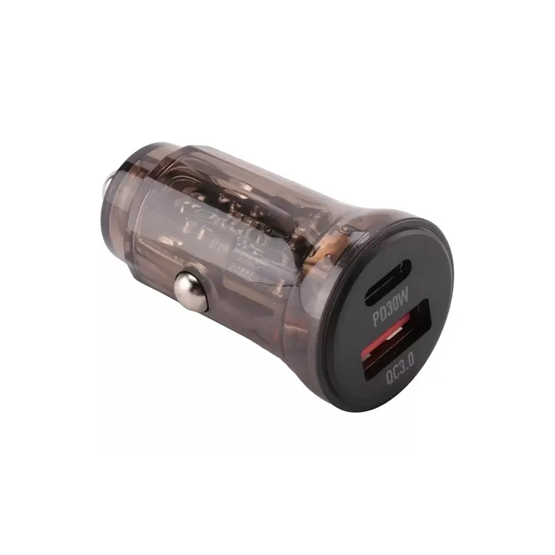 Cel mai bun preț Incarcator auto 12-24V, 30W, USB si Type-C