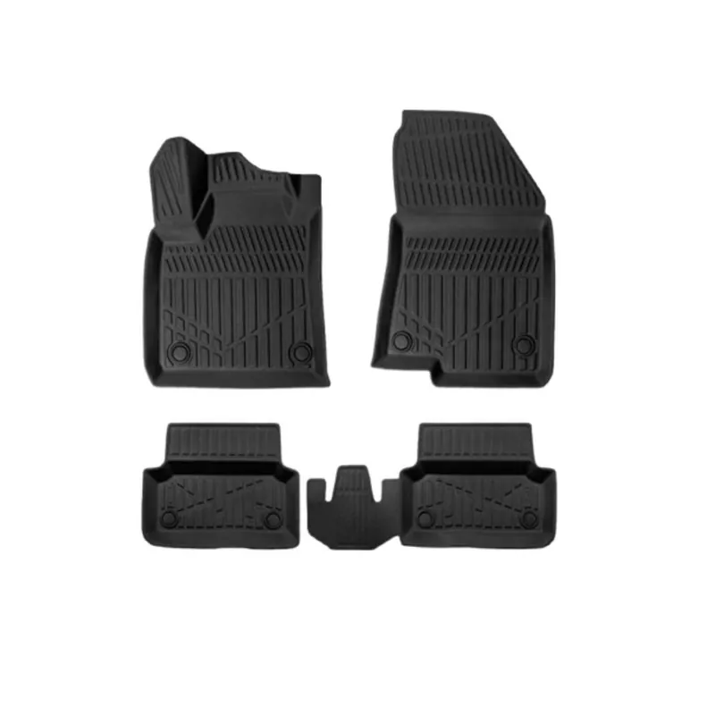 Disponibil imediat Set covorase auto cauciuc compatibil DACIA Sandero III 2020->, forma tavita 3D