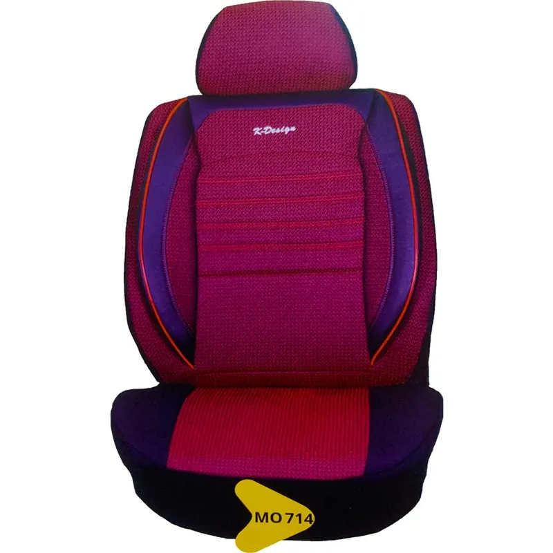 Huse scaune auto universale, stofa si piele sintetica, rosu, MO714 Cumpără online