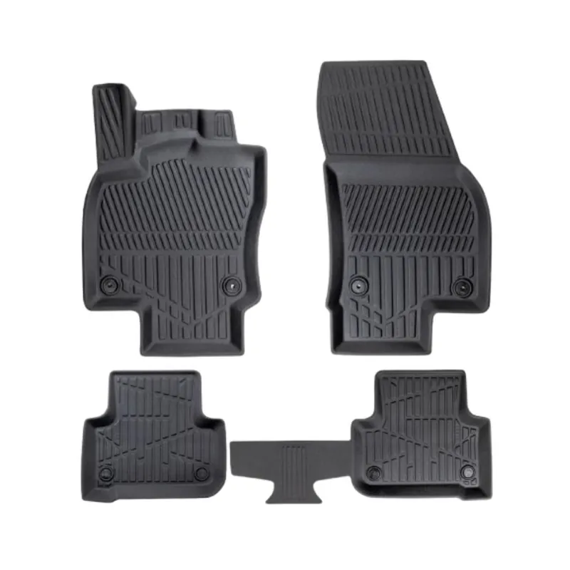 Plată securizată Set covorase auto cauciuc compatibil VW Tiguan 2016-2023, forma tavita 3D