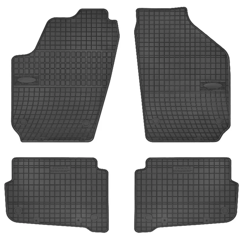 Covorase auto cauciuc compatibil Skoda Fabia I 1999-2008 Promoție