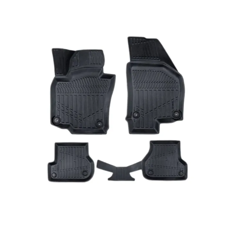Set covorase auto cauciuc compatibil VW GOLF V 2003-2008/Jetta 2005-2010, forma tavita 3D Ofertă de sezon