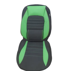Huse scaune auto universale, stofa si piele sintetica, verde cu negru Livrare rapidă