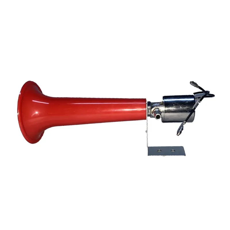 Claxon 1 goarna, Gursoy, rosu, 24V, 23cm Discount