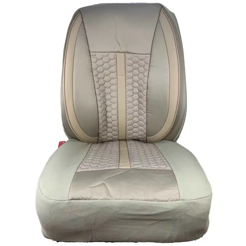 Huse scaune auto universale, textil, bej Ultima șansă