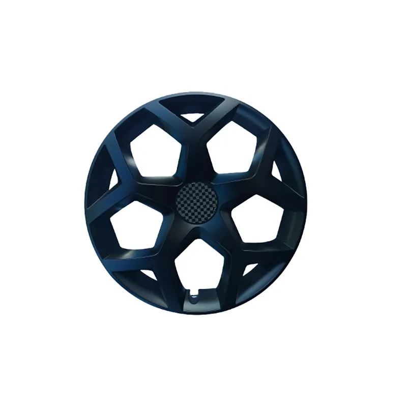Set 4 capace auto pentru roti, jante, 16 inch, negre Chilipir
