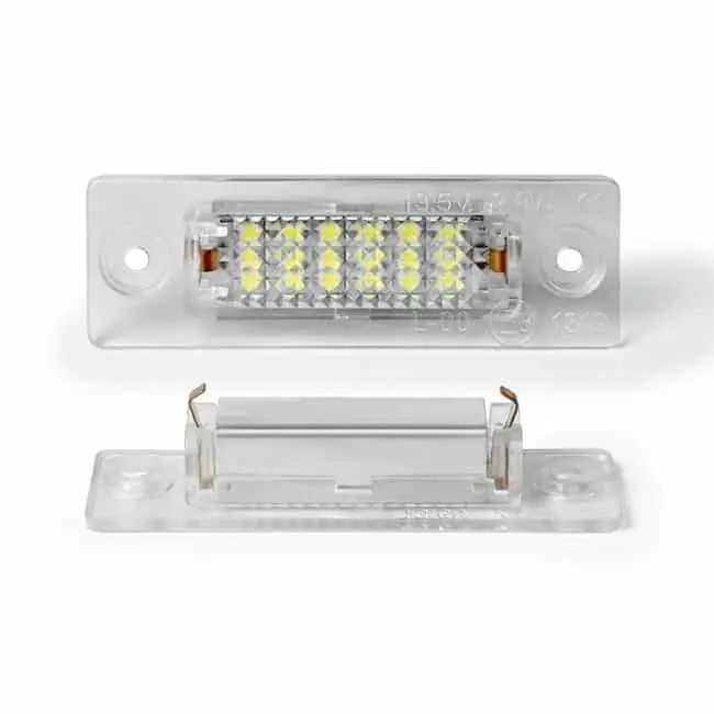 Set 2 lampi numar LED compatibil VW Passat B5, Touran, Jetta, Caddy, T5 Preț redus