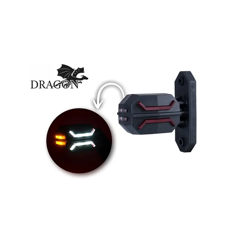 Vezi acum Lampa gabarit cu brat scurt LED, DRAGON, LD 3065