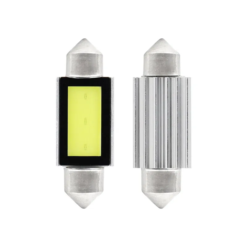 Set 2 becuri sofit 12V C5W 39mm 1 LED COB3, CANBUS Premium