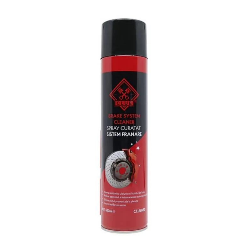 Plată sigură Spray curatat sistem franare 650 ml CLUE