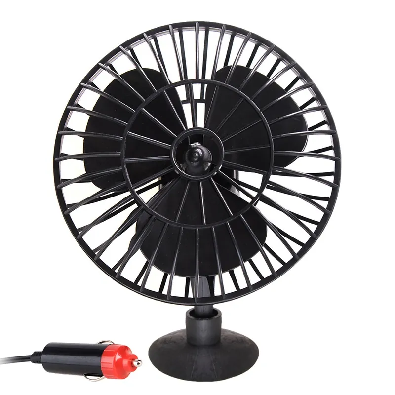 Mini ventilator auto cu functie de racire, 12V, cu ventuza Doar azi