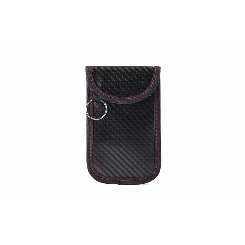 Retur ușor Husa antifurt blocator semnal cheie auto RFID, 8 x 13 cm, negru