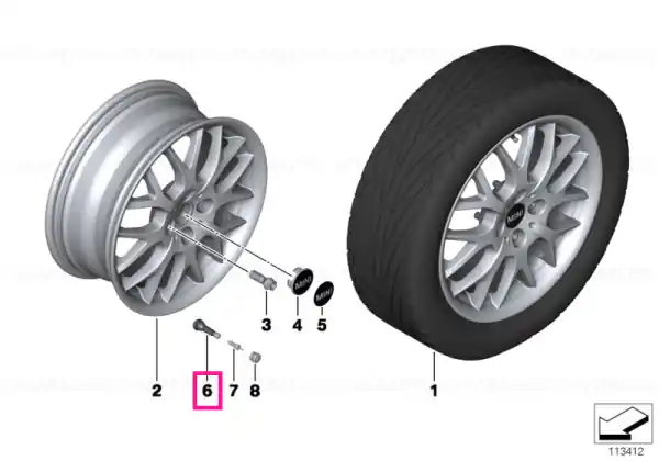 Disponibil imediat Supapa janta R.D.C.