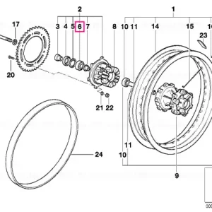Ball bearing 20X47X14 Reducere