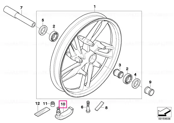 Preț mic RDC sensor - BMW Motorrad