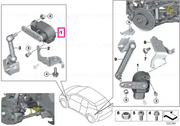 Comandă acum Level sensor - BMW