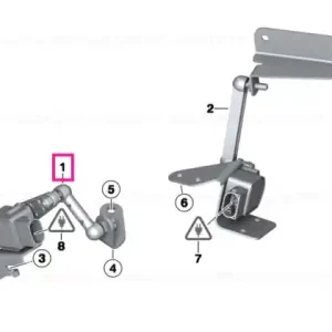 Level sensor, front - BMW - Mini Retur gratuit