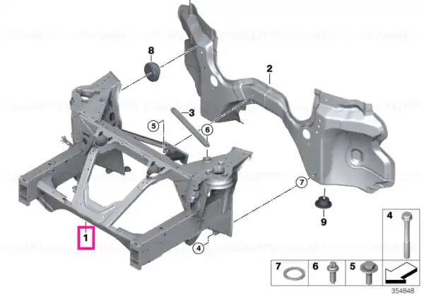 Ofertă Front axle module