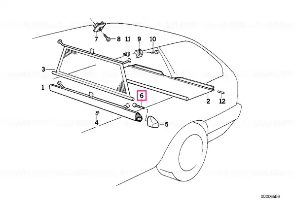 Șurub cap cilindric M6X16-SW - BMW Reduceri
