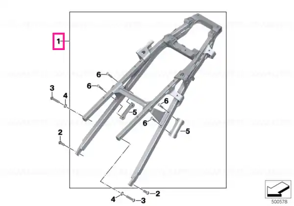 Premium Rear frame