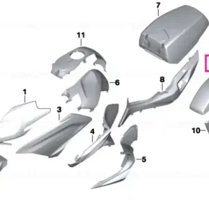Bestseller Trim, primed, top - BMW Motorrad