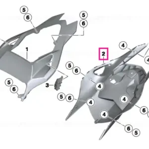 Bestseller Tail section, bottom, primed