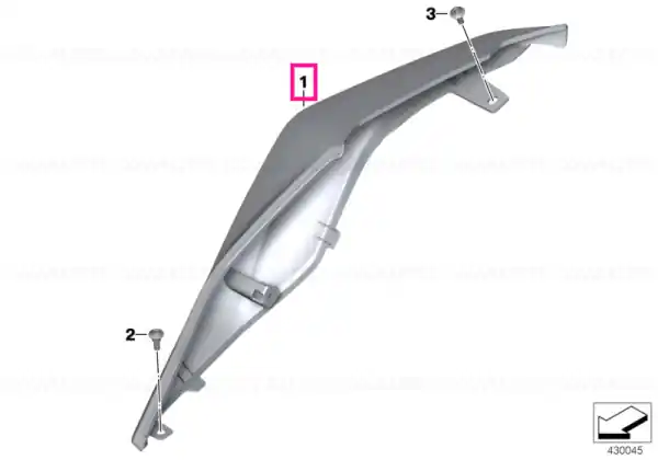 Rear lateral part, prime coated, left Lichidare de stoc