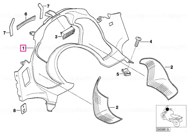 Acoperire instrumente MAGNESIUM - BMW Motorrad Nu rata