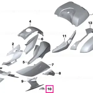 Capac aprimat, dreapta - BMW Motorrad Cel mai bun preț