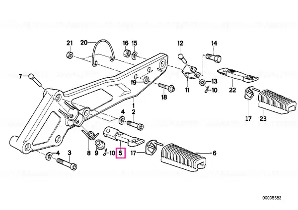Reducere Footrest