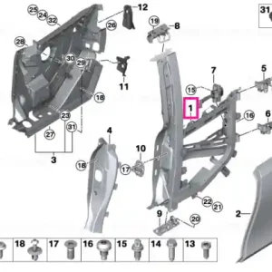 Bestseller Door, rear left
