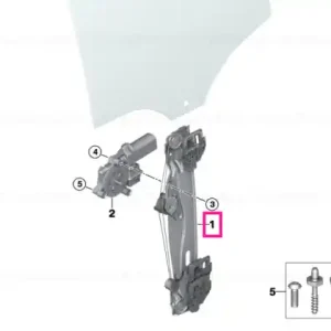 Window lifter rear left Bestseller