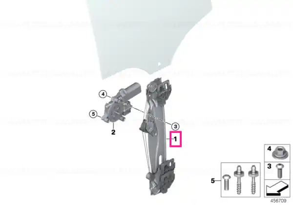Window lifter rear left Bestseller